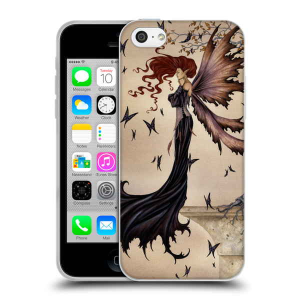 Amy Brown Folklore Butterfly Fairy Soft Gel Case for Apple iPhone 5c