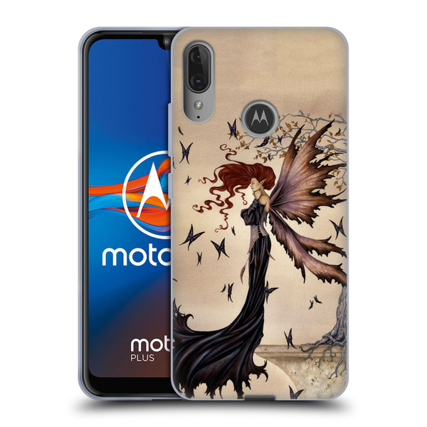 Amy Brown Folklore Butterfly Fairy Soft Gel Case for Motorola Moto E6 Plus