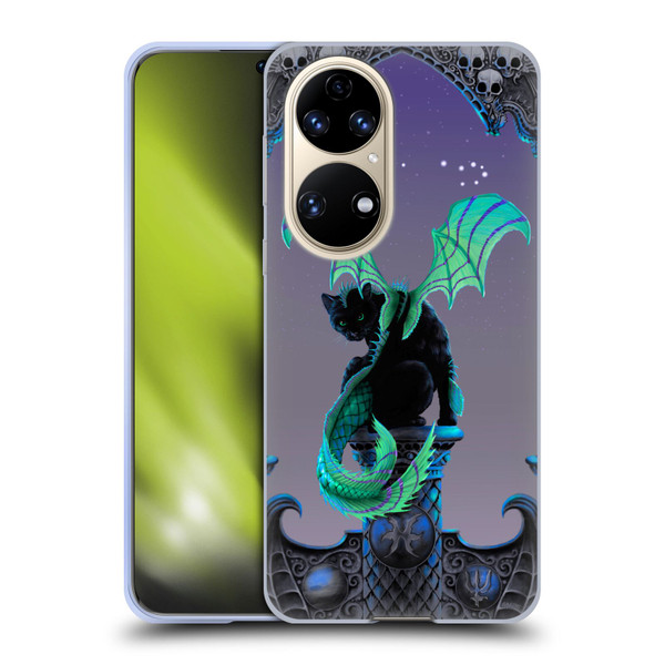 Stanley Morrison Dragons 2 Gothic Winged Cat Soft Gel Case for Huawei P50