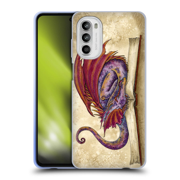 Amy Brown Folklore Bookworm 2 Soft Gel Case for Motorola Moto G52