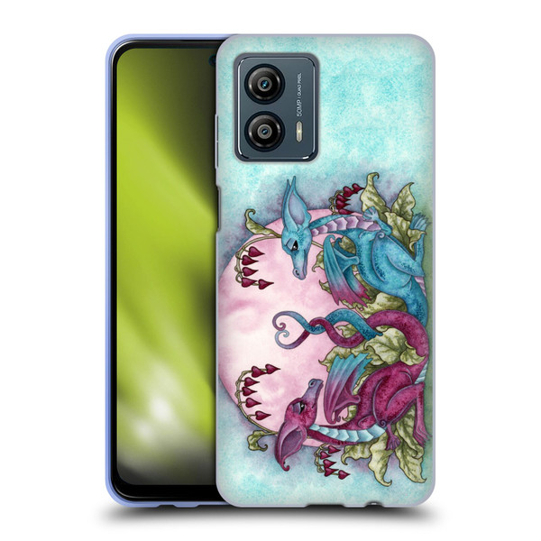 Amy Brown Folklore Love Dragons Soft Gel Case for Motorola Moto G53 5G