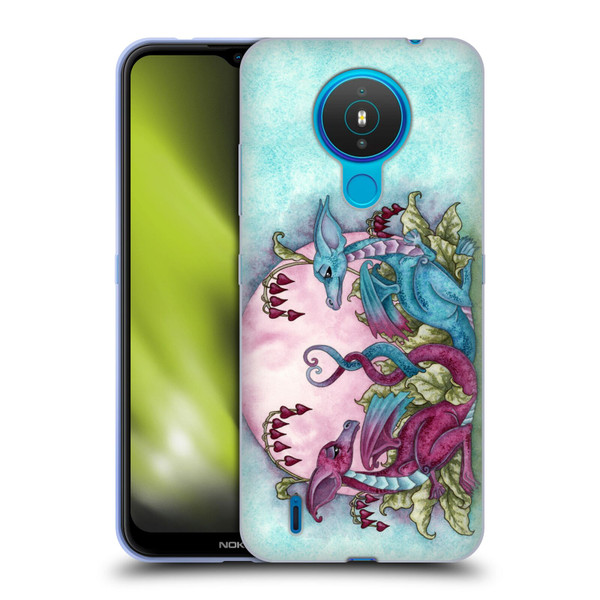 Amy Brown Folklore Love Dragons Soft Gel Case for Nokia 1.4