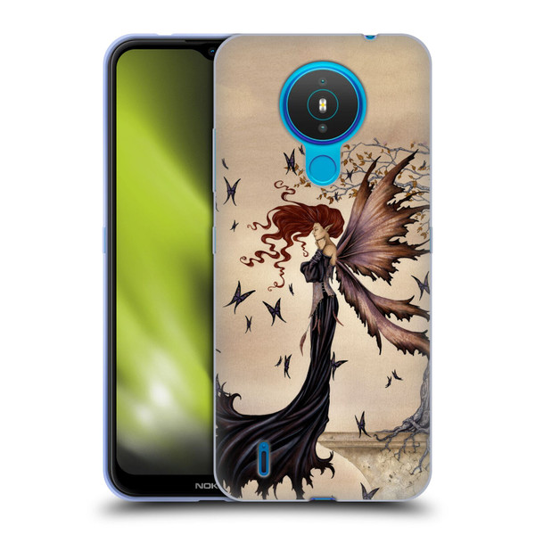 Amy Brown Folklore Butterfly Fairy Soft Gel Case for Nokia 1.4