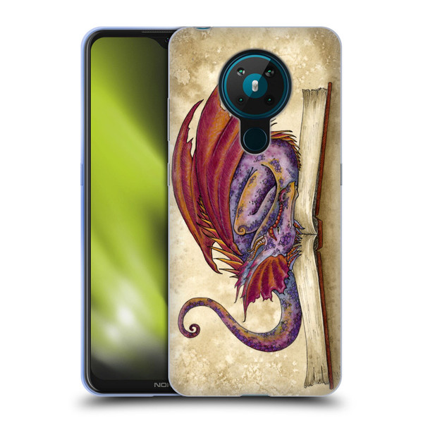 Amy Brown Folklore Bookworm 2 Soft Gel Case for Nokia 5.3