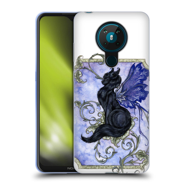 Amy Brown Folklore Fairy Cat Soft Gel Case for Nokia 5.3