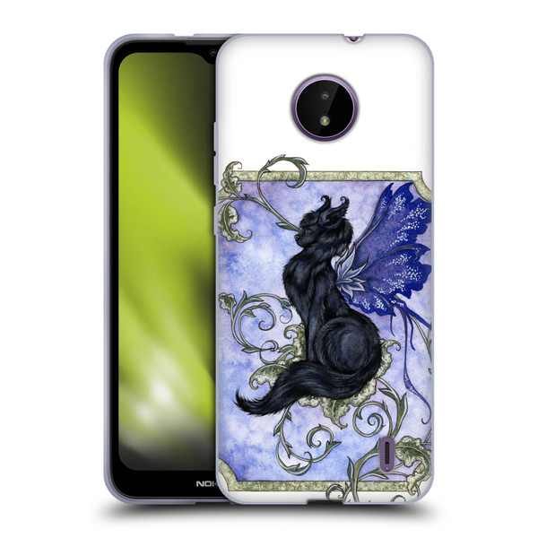 Amy Brown Folklore Fairy Cat Soft Gel Case for Nokia C10 / C20