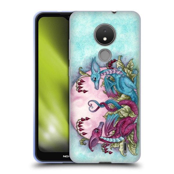 Amy Brown Folklore Love Dragons Soft Gel Case for Nokia C21
