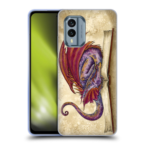 Amy Brown Folklore Bookworm 2 Soft Gel Case for Nokia X30