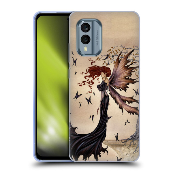 Amy Brown Folklore Butterfly Fairy Soft Gel Case for Nokia X30