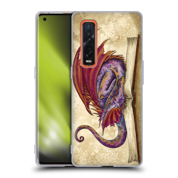 Amy Brown Folklore Bookworm 2 Soft Gel Case for OPPO Find X2 Pro 5G