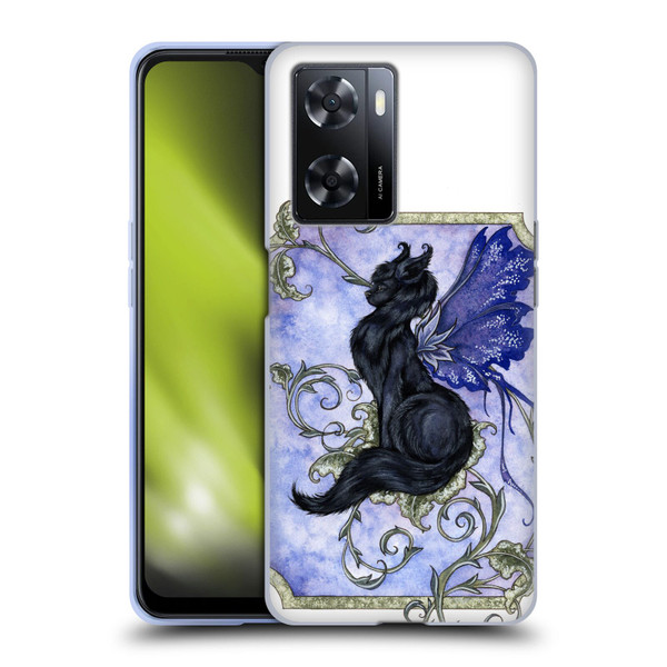 Amy Brown Folklore Fairy Cat Soft Gel Case for OPPO A57s