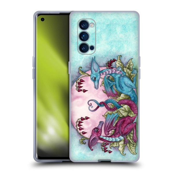 Amy Brown Folklore Love Dragons Soft Gel Case for OPPO Reno 4 Pro 5G
