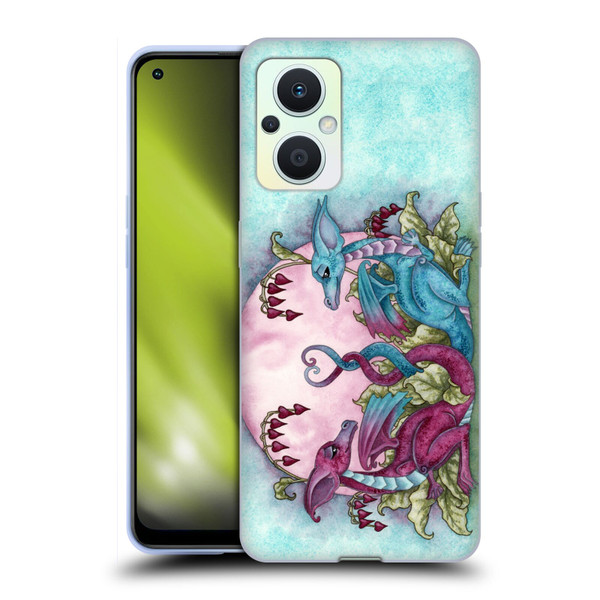 Amy Brown Folklore Love Dragons Soft Gel Case for OPPO Reno8 Lite