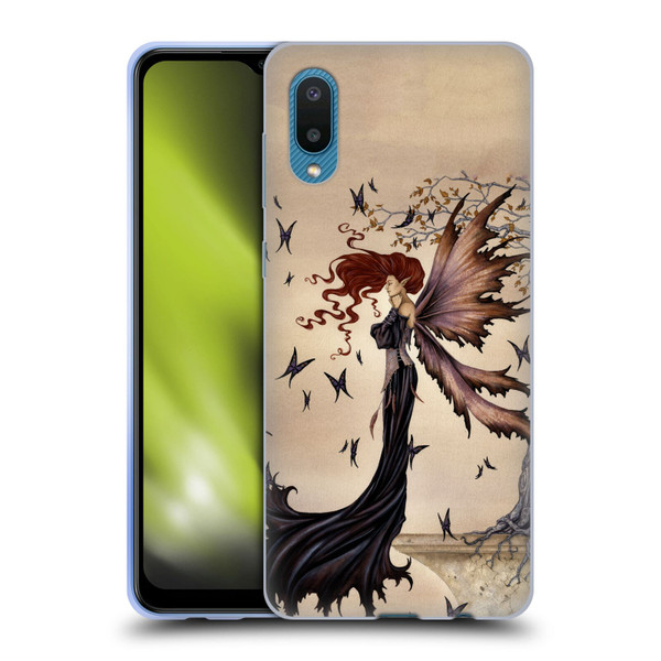 Amy Brown Folklore Butterfly Fairy Soft Gel Case for Samsung Galaxy A02/M02 (2021)