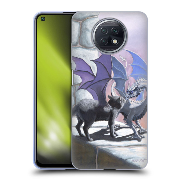 Stanley Morrison Dragons 2 Black Winged Cat Soft Gel Case for Xiaomi Redmi Note 9T 5G