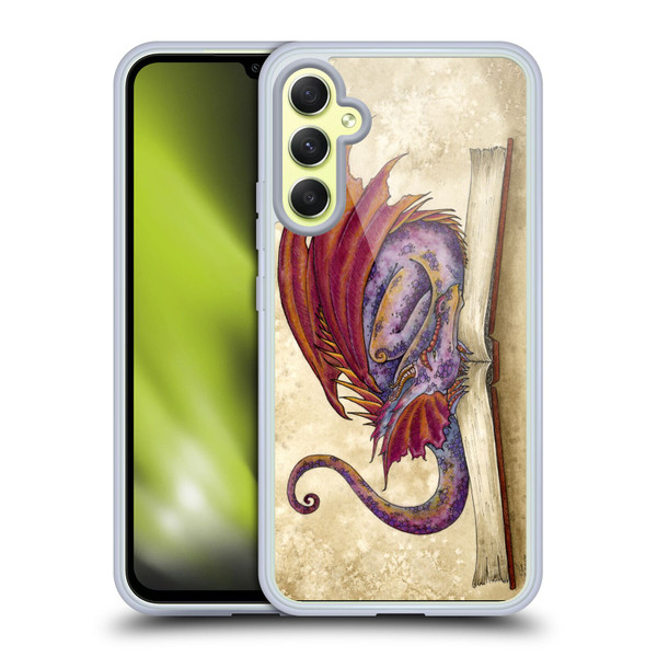 Amy Brown Folklore Bookworm 2 Soft Gel Case for Samsung Galaxy A34 5G