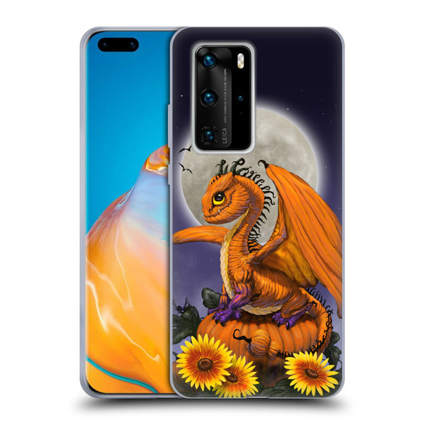 Stanley Morrison Dragons 3 Halloween Pumpkin Soft Gel Case for Huawei P40 Pro / P40 Pro Plus 5G