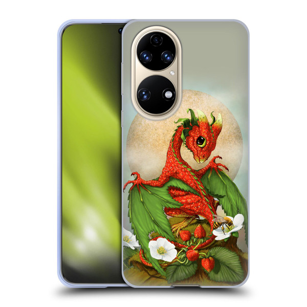 Stanley Morrison Dragons 3 Strawberry Garden Soft Gel Case for Huawei P50