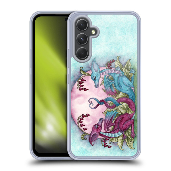 Amy Brown Folklore Love Dragons Soft Gel Case for Samsung Galaxy A54 5G