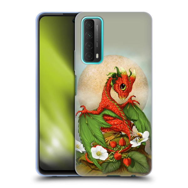 Stanley Morrison Dragons 3 Strawberry Garden Soft Gel Case for Huawei P Smart (2021)