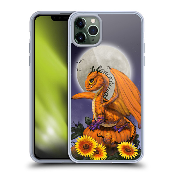 Stanley Morrison Dragons 3 Halloween Pumpkin Soft Gel Case for Apple iPhone 11 Pro Max