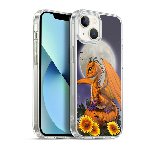 Stanley Morrison Dragons 3 Halloween Pumpkin Soft Gel Case for Apple iPhone 13