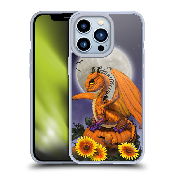Stanley Morrison Dragons 3 Halloween Pumpkin Soft Gel Case for Apple iPhone 13 Pro