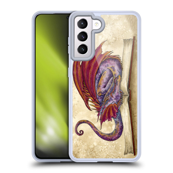 Amy Brown Folklore Bookworm 2 Soft Gel Case for Samsung Galaxy S21 5G