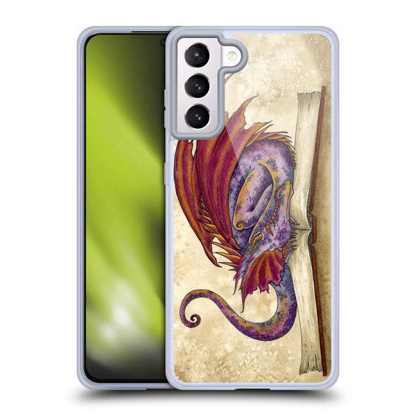Amy Brown Folklore Bookworm 2 Soft Gel Case for Samsung Galaxy S21+ 5G