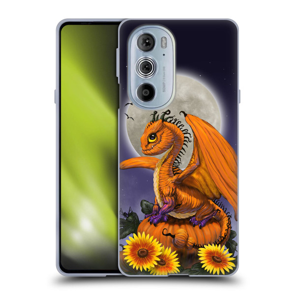 Stanley Morrison Dragons 3 Halloween Pumpkin Soft Gel Case for Motorola Edge X30