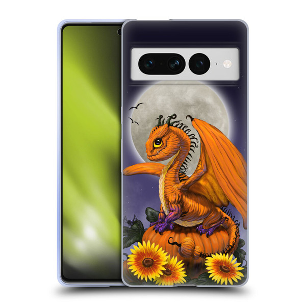 Stanley Morrison Dragons 3 Halloween Pumpkin Soft Gel Case for Google Pixel 7 Pro