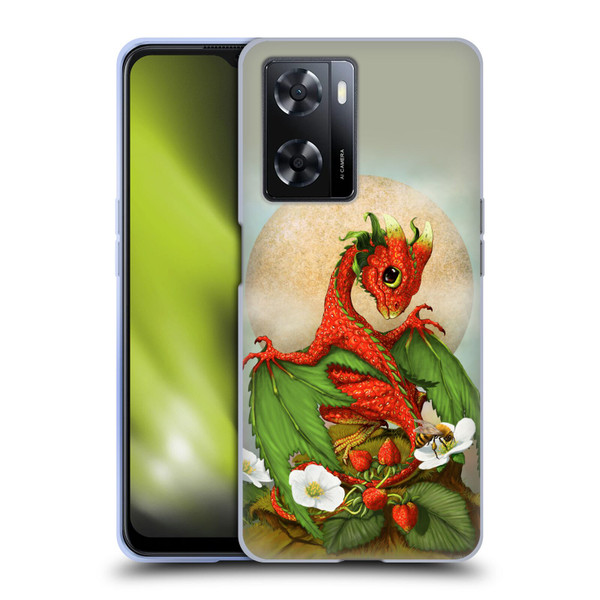 Stanley Morrison Dragons 3 Strawberry Garden Soft Gel Case for OPPO A57s