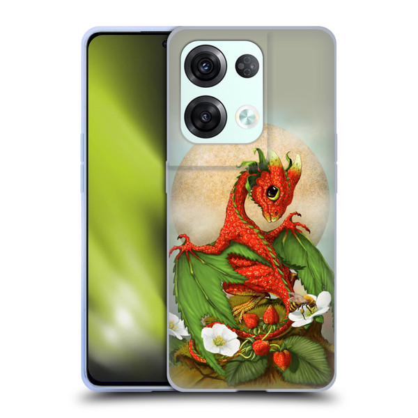 Stanley Morrison Dragons 3 Strawberry Garden Soft Gel Case for OPPO Reno8 Pro
