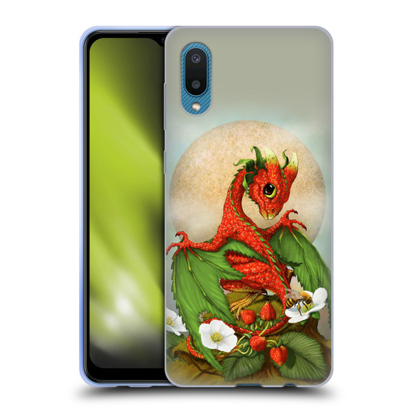 Stanley Morrison Dragons 3 Strawberry Garden Soft Gel Case for Samsung Galaxy A02/M02 (2021)
