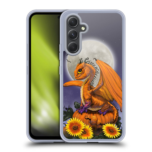 Stanley Morrison Dragons 3 Halloween Pumpkin Soft Gel Case for Samsung Galaxy A54 5G
