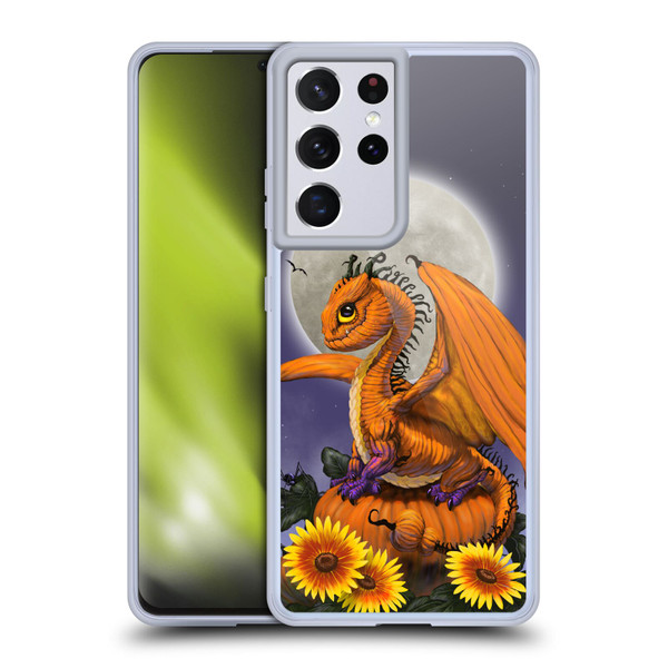 Stanley Morrison Dragons 3 Halloween Pumpkin Soft Gel Case for Samsung Galaxy S21 Ultra 5G