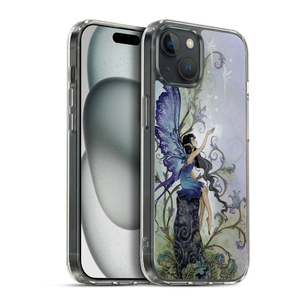 Amy Brown Pixies Creation Soft Gel Case for Apple iPhone 15 Plus & MagSafe