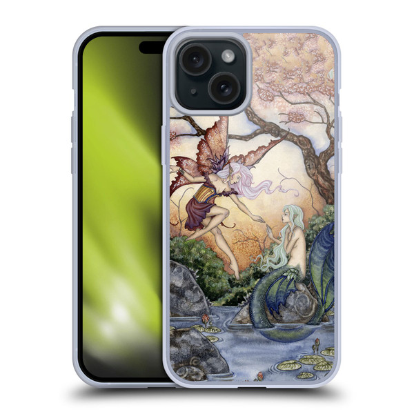 Amy Brown Pixies The Introduction Soft Gel Case for Apple iPhone 15 Plus