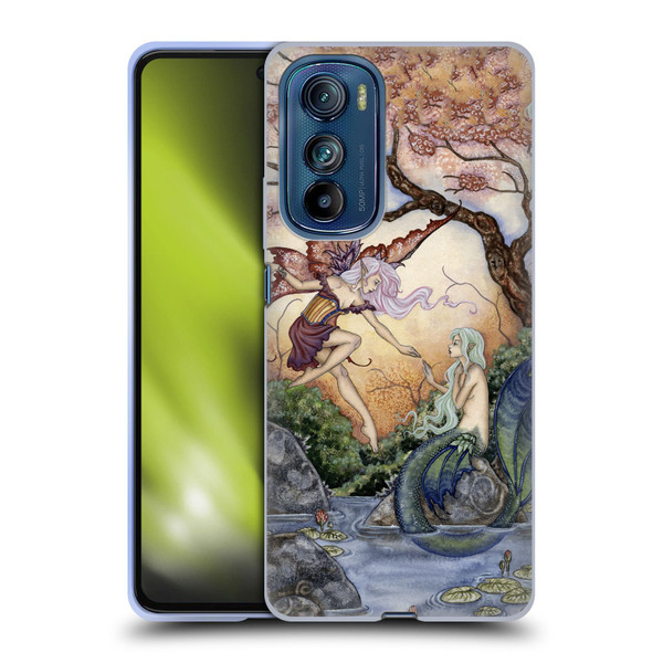 Amy Brown Pixies The Introduction Soft Gel Case for Motorola Edge 30