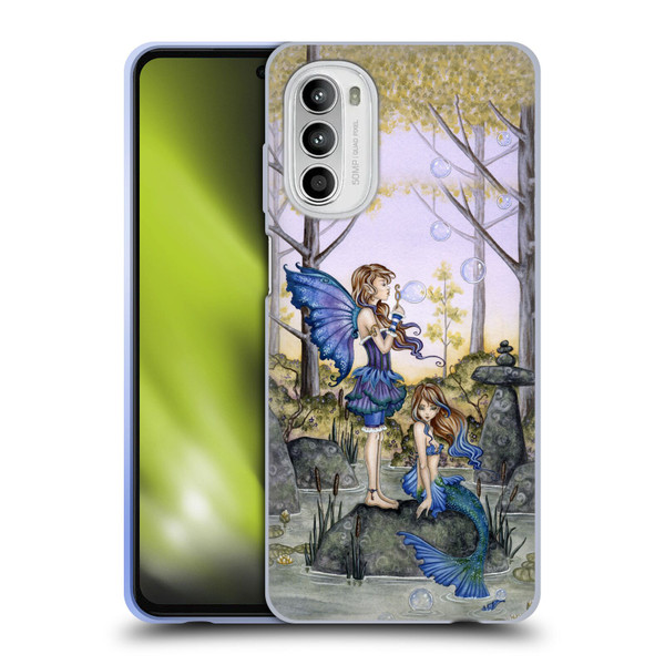 Amy Brown Folklore Cousins Soft Gel Case for Motorola Moto G52