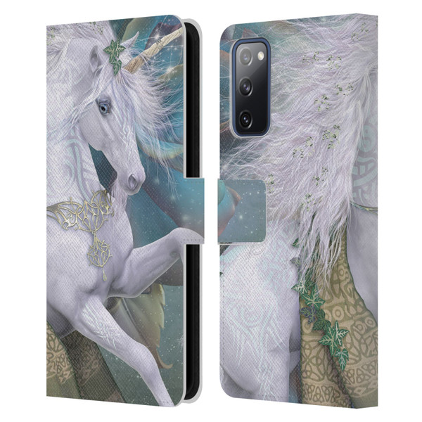 Laurie Prindle Fantasy Horse Kieran Unicorn Leather Book Wallet Case Cover For Samsung Galaxy S20 FE / 5G