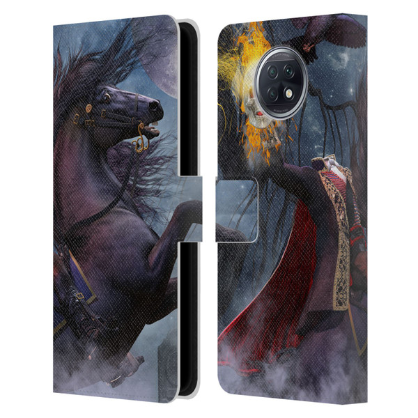 Laurie Prindle Fantasy Horse Sleepy Hollow Warrior Leather Book Wallet Case Cover For Xiaomi Redmi Note 9T 5G