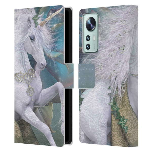 Laurie Prindle Fantasy Horse Kieran Unicorn Leather Book Wallet Case Cover For Xiaomi 12