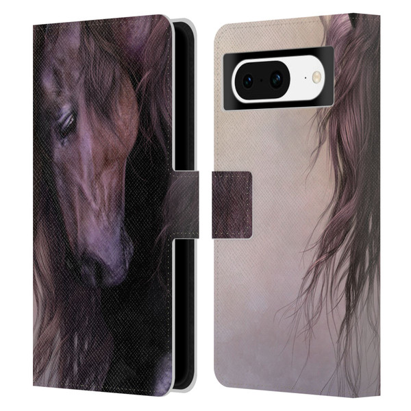 Laurie Prindle Western Stallion Equus Leather Book Wallet Case Cover For Google Pixel 8