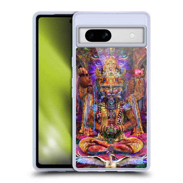 Jumbie Art Gods and Goddesses Brahma Soft Gel Case for Google Pixel 7a