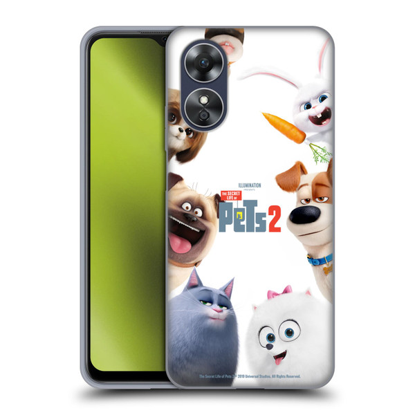 The Secret Life of Pets 2 Character Posters Group Soft Gel Case for OPPO A17