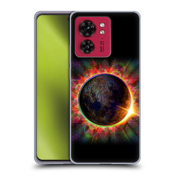 Jumbie Art Visionary Eclipse Soft Gel Case for Motorola Moto Edge 40