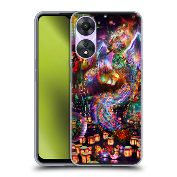 Jumbie Art Visionary Phoenix Soft Gel Case for OPPO A78 5G