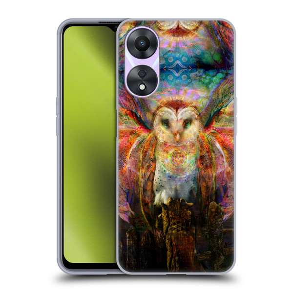 Jumbie Art Visionary Owl Soft Gel Case for OPPO A78 5G
