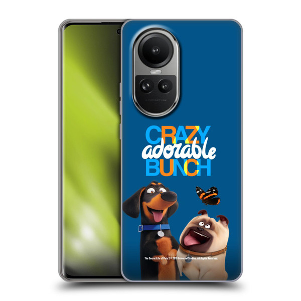 The Secret Life of Pets 2 II For Pet's Sake Group Soft Gel Case for OPPO Reno10 5G / Reno10 Pro 5G